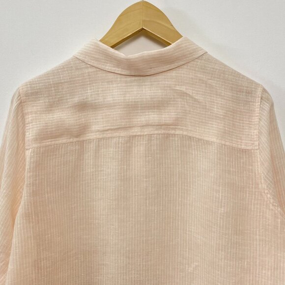 *Lucky Brand Linen Popover Top - Picture 5 of 11